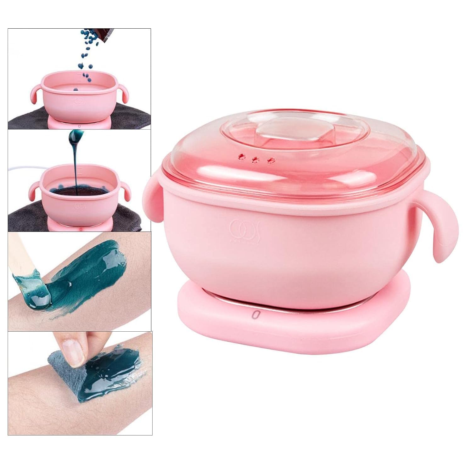 Portable and Easy-to-Use Electric Waxing Heater Machine with Lid